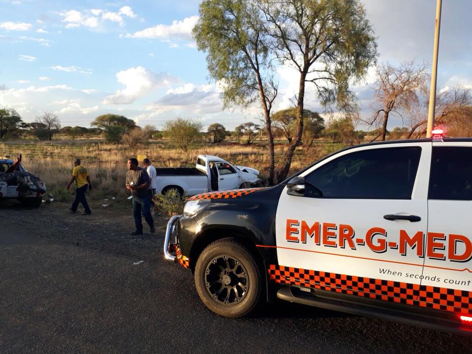 Collision on Boshof road, Kimberley