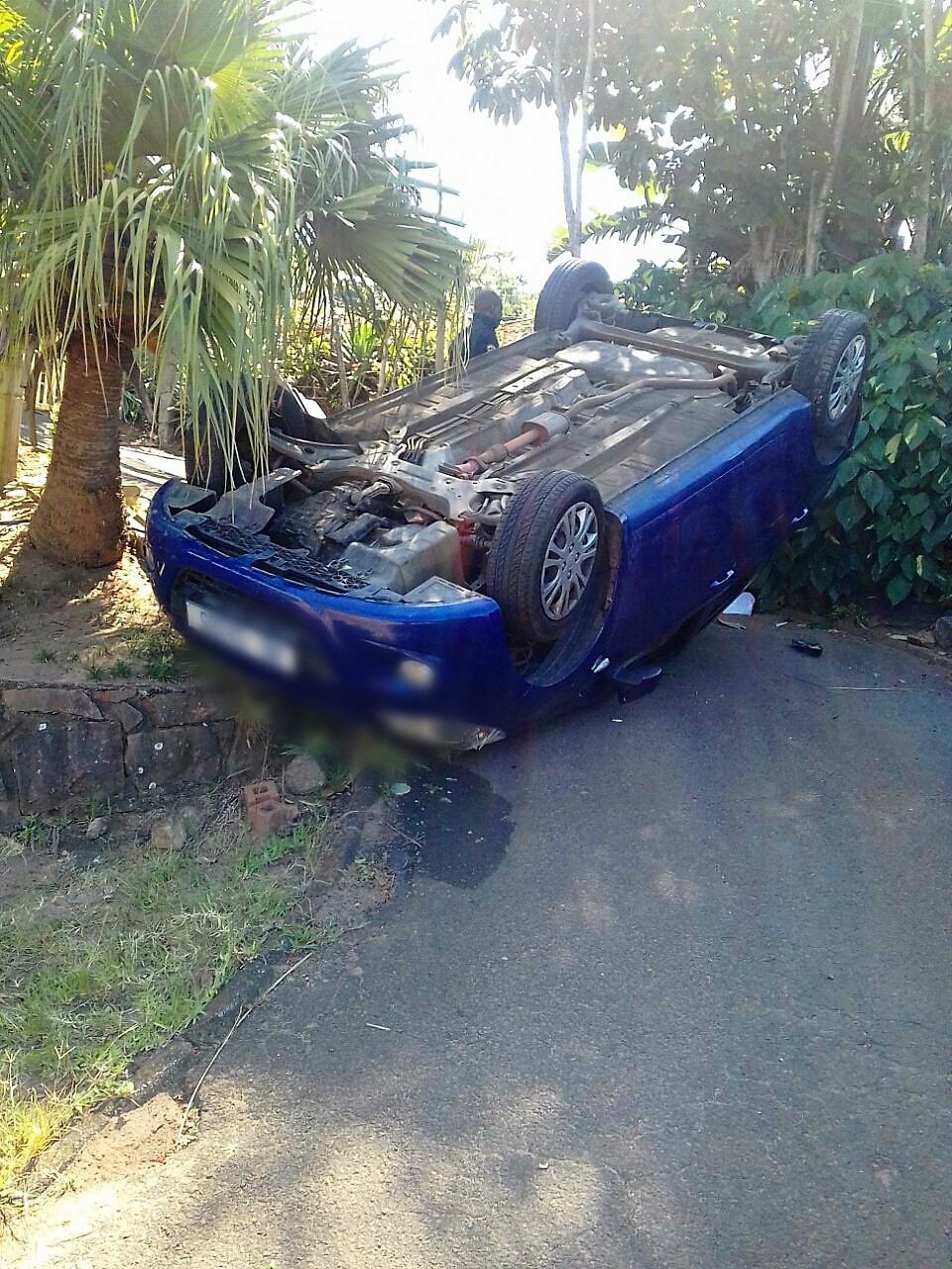 Mother and children injured in crash on Byron Place in Westville