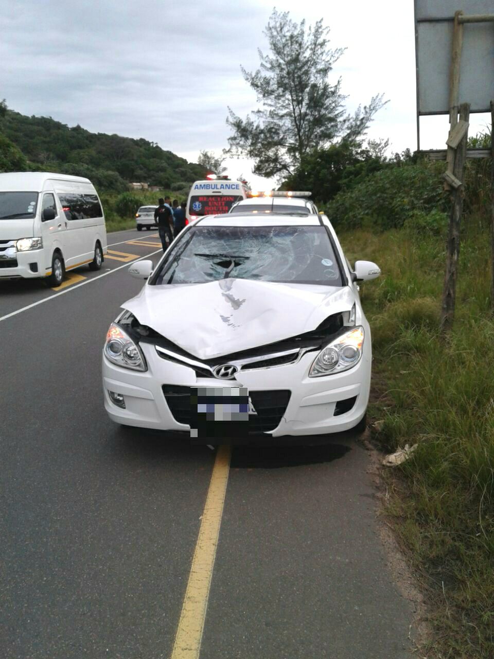 Pedestrian Killed on M4 near La Mercy