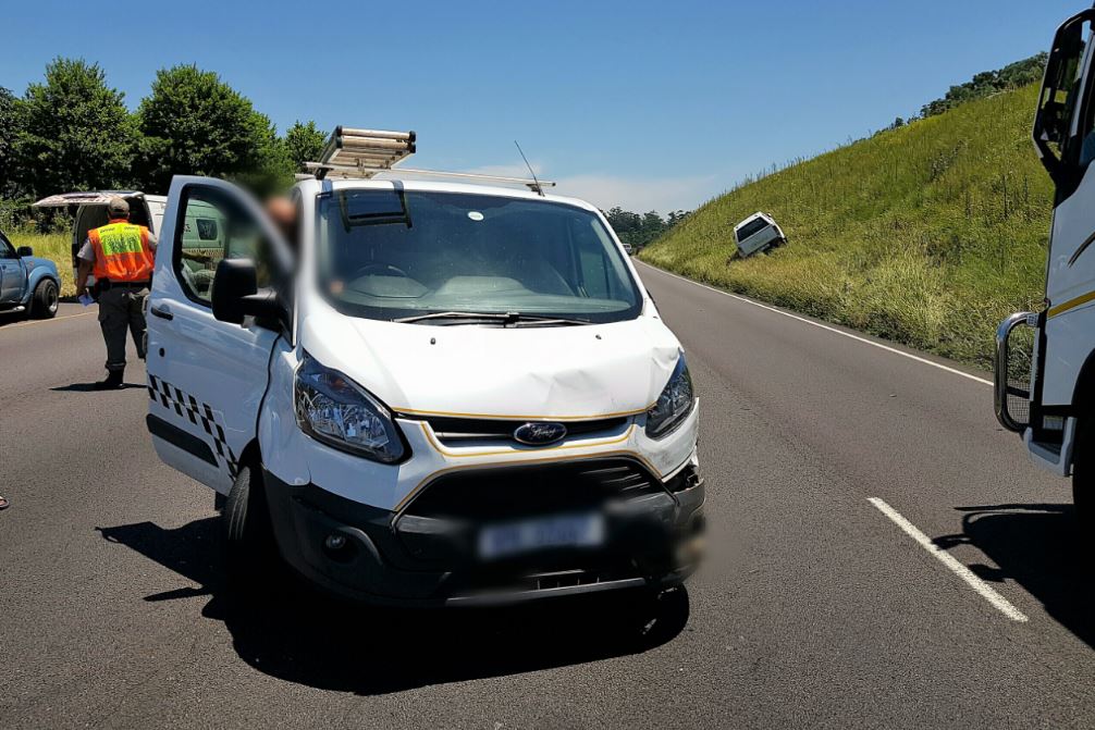 2 Injured in Pile-up in Westville