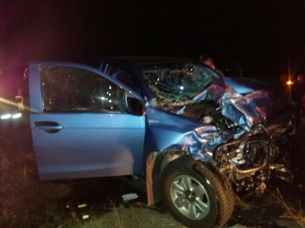 Two killed, two injured after car collides with bakkie on the R547 between Secunda and Kriel