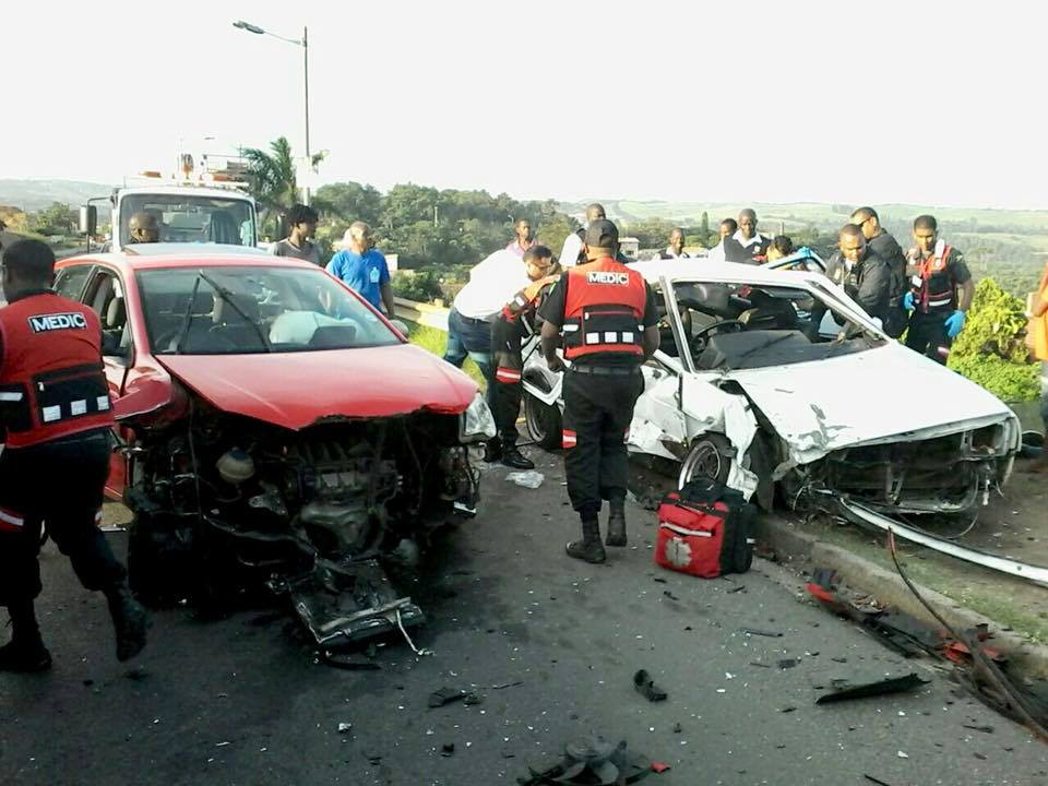 Eight Injured In Collision in Verulam, Kwazulu Natal
