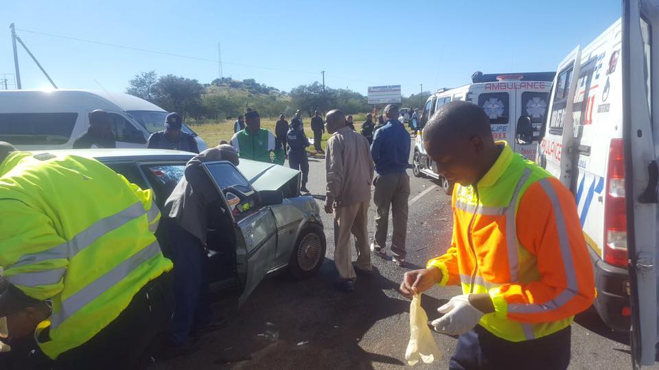 Six injured in road crash between Welkom and Henneman