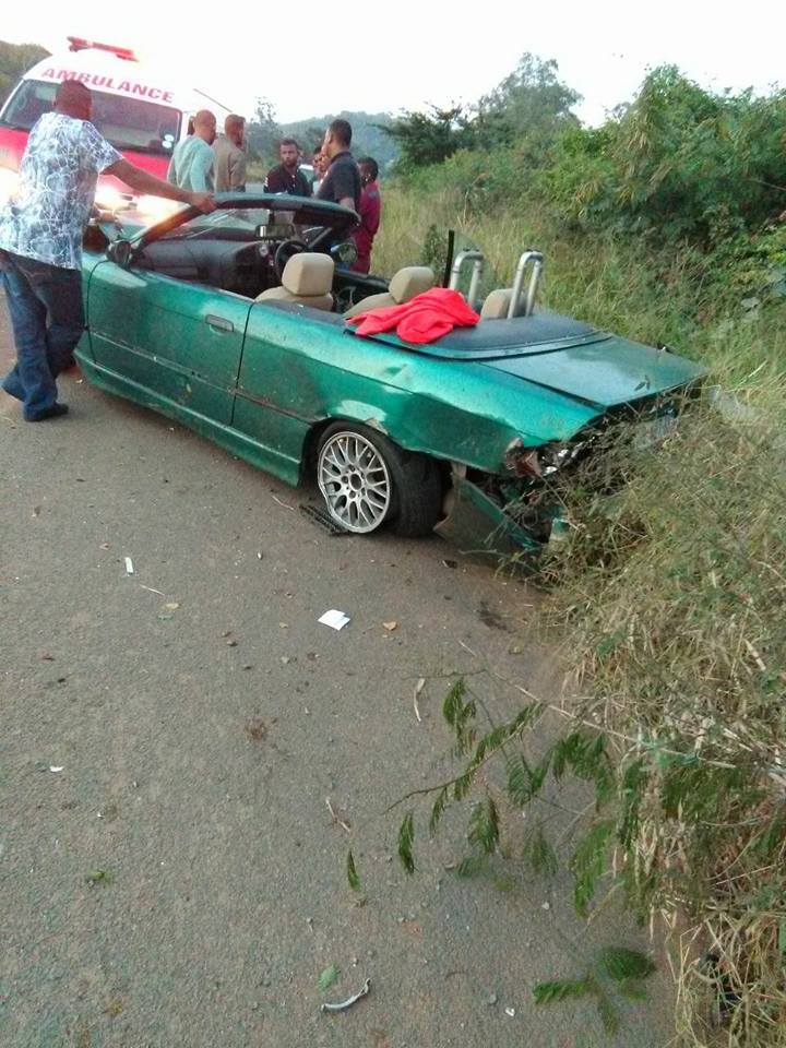 Vehicle Crashed After Reported Tyre Blow-Out on the R102, Verulam
