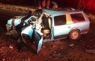 Four injured after vehicle crashes into tree on Reinecke street in Carletonville