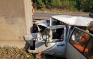 A Man entrapped in wreckage on the M7 of Hans Detman Highway in Northdene