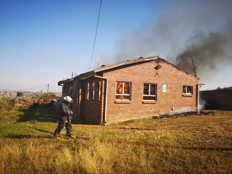 House fire on Neptune Drive in Riet River