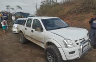 Reportedly stolen bakkie recovered after high-speed chase after poachers.