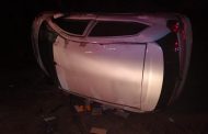 Vehicle Overturns in crash in Coniston in Verulam, KwaZulu Natal