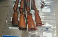 Twelve stolen firearms recovered and 2 suspects arrested at Roosboom, KZN