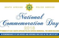 South African Police Service pay tribute