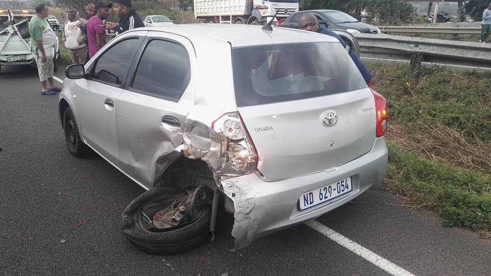 SAPS Officials Injured in Collision in Verulam