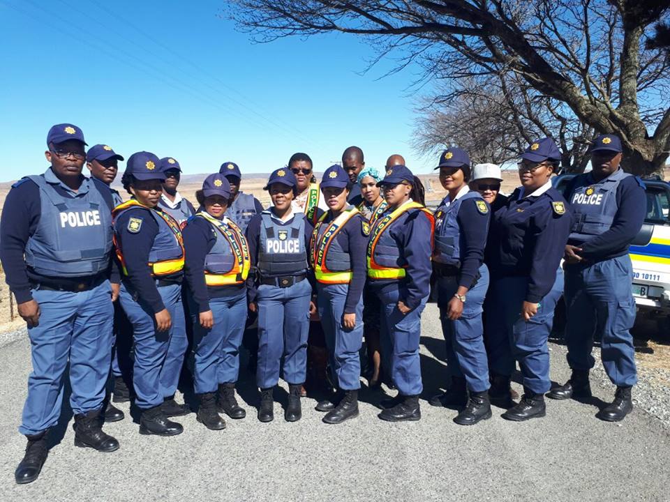 Aliwal-North Cluster SAPS continue with WomensMonth campaigns.