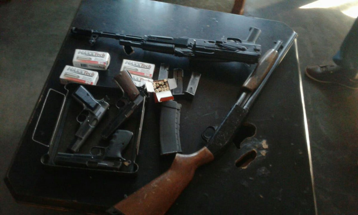 Duo arrested for illegal possession of firearms and ammunition