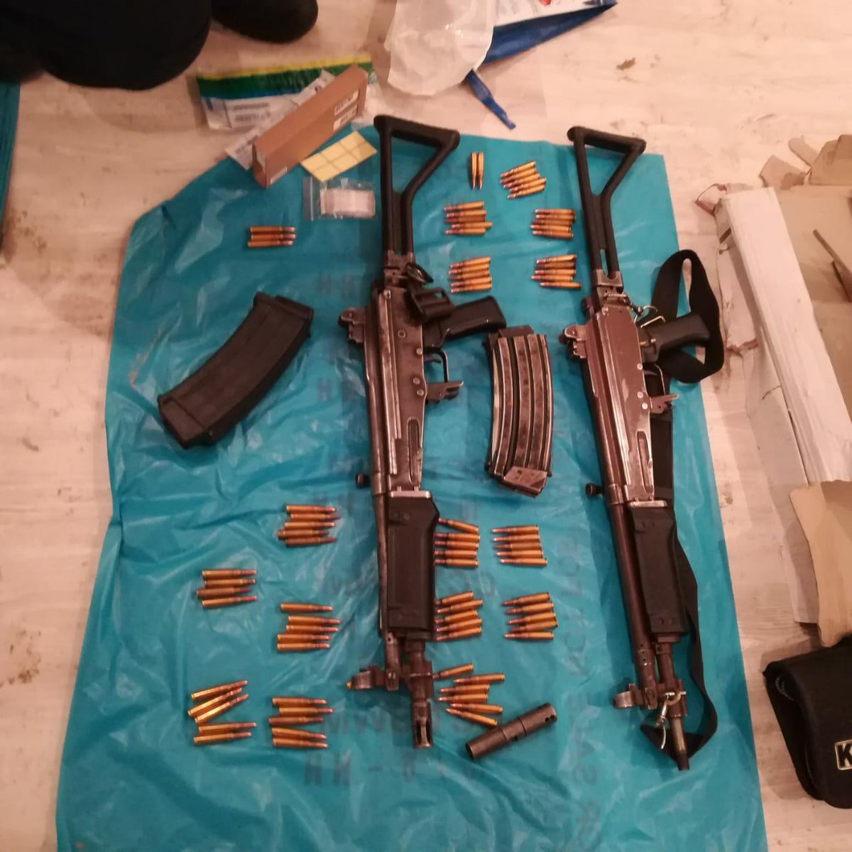 Two suspects arrested in Khayelitsha with assault rifles and ammunition