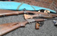 House robbery on a farm police recovered stolen firearms, suspects arrested