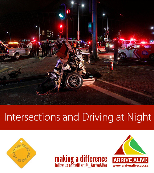 Intersections and Safe Driving at Night