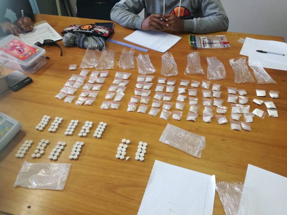 Bethelsdorp task team members arrest suspect and seize drugs