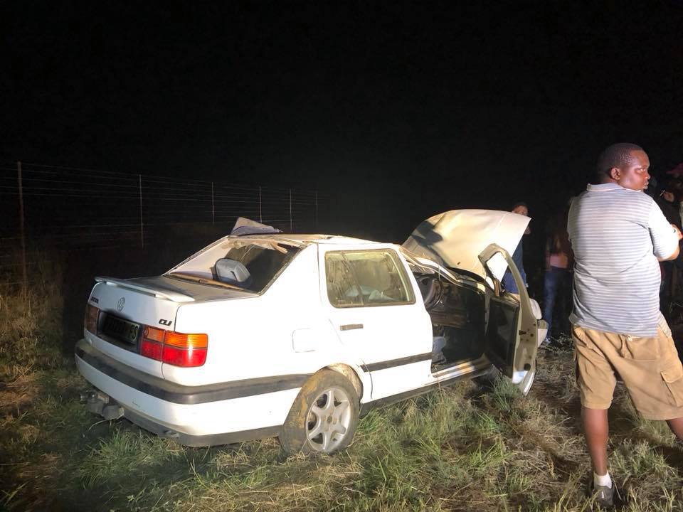 Woman and 3 children injured in rollover crash in Bainsvlei