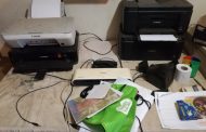Three suspects busted for producing false passports and worker permits in Addo