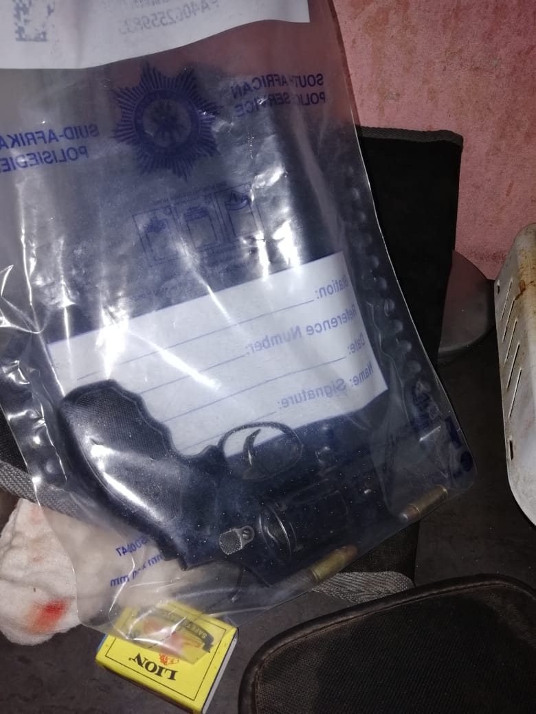 Midrand revolver seized during arrest in Mamelodi East