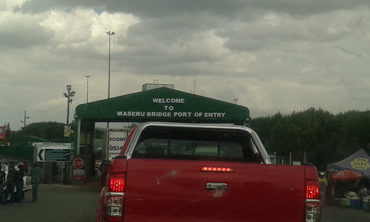Roadblock was conducted this am at Maseru Bridge Port of Entry