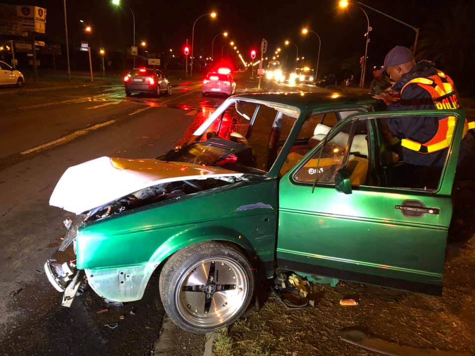 Fortunate escape from serious injury after road crash in Bloemfontein
