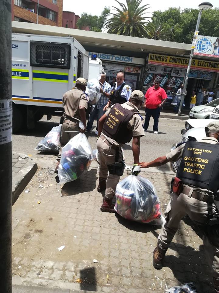 Police seize counterfeit goods worth R5.6 Million in Yeoville