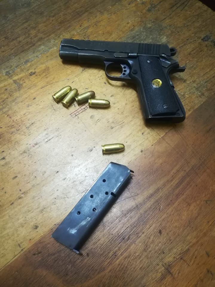 Suspects arrested for possession of unlicensed firearms and ammunition and possession of hijacked motor vehicle