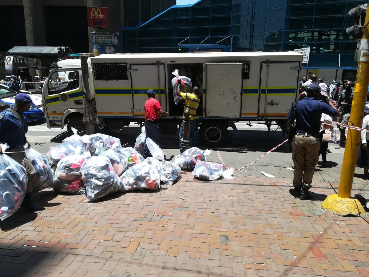 Illicit goods worth of R 5 MIL confiscated by Gauteng Police
