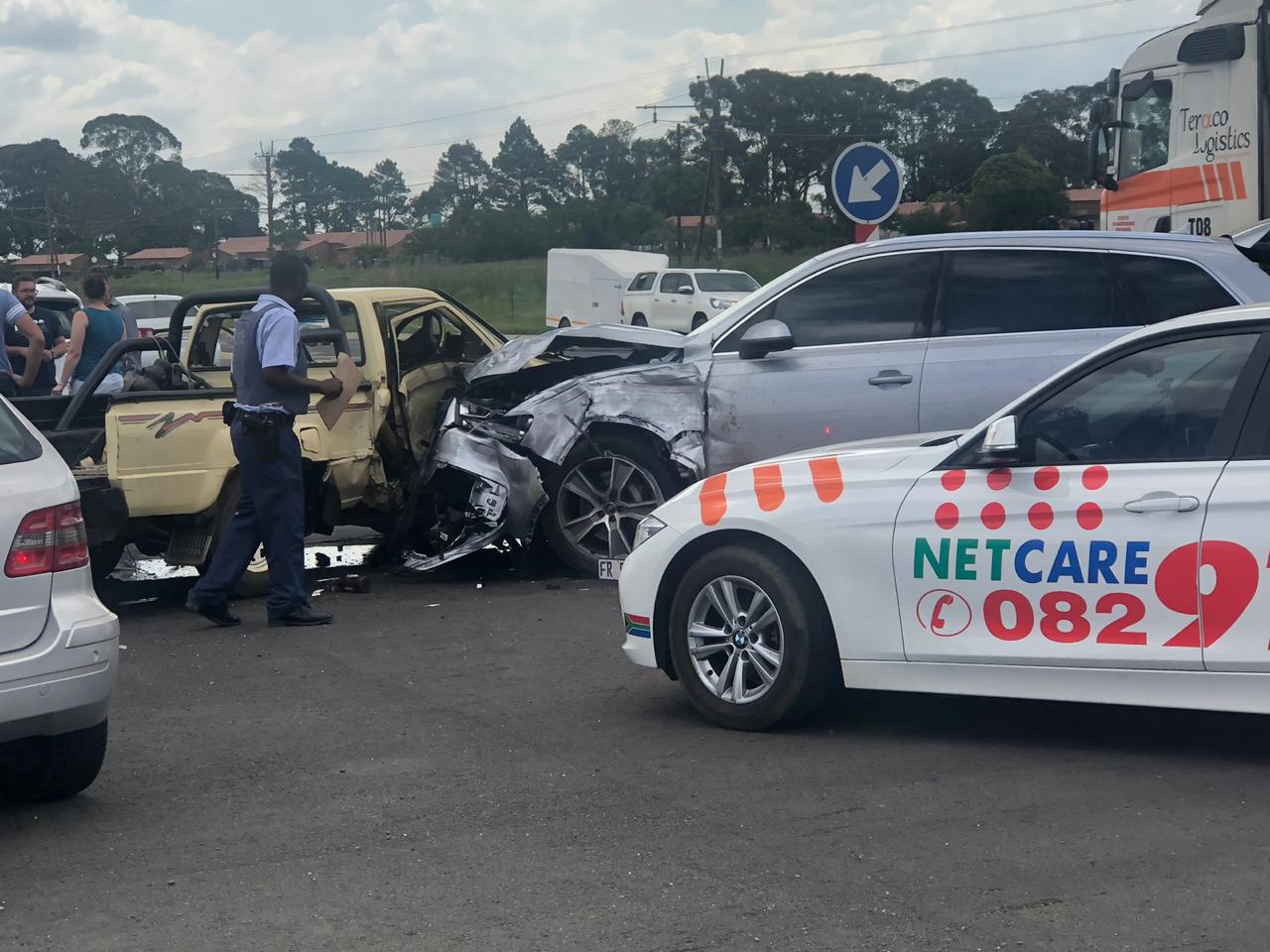 3 Children and an adult injured in crash on the N4 near Belfast.