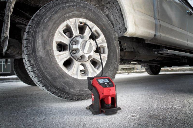 Upat introduces fastest cordless tyre inflator from Milwaukee