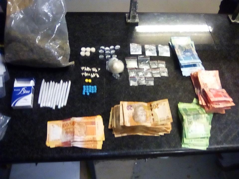 A 21 year old man and 26 year old women arrested in Eastridge for possession of drugs
