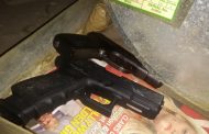 Suspect arrested for the illegal possession of firearms and ammunition