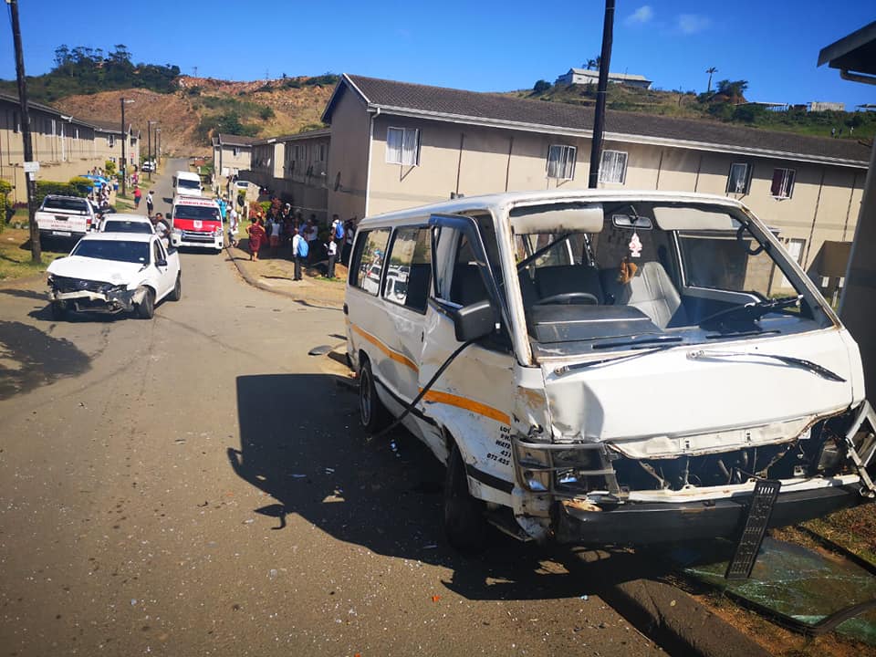 Eight Scholars Injured In Collision in Verulam, KZN