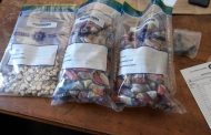 Drug dealer arrested and drugs confiscated
