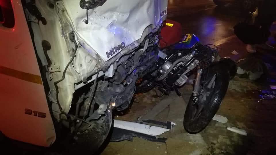 Biker among the injured in a road crash in Fourways