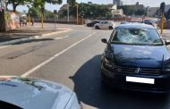 A cyclist was critically injured when he was knocked over by a car on Hunt Road, Durban