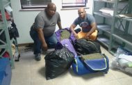 Vigilant off duty police officers arrests suspect with a large shipment of dagga