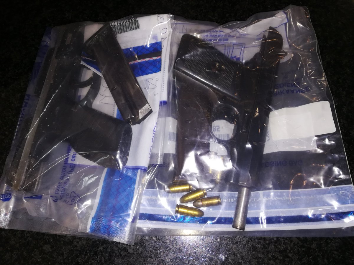 Eleven suspects arrested for serious crimes and firearms confiscated in Nyanga