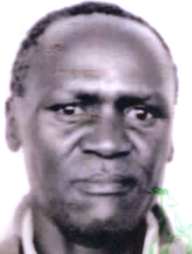 Missing person , 71-year-old Okaeng Willem Ditire from Kgomotso