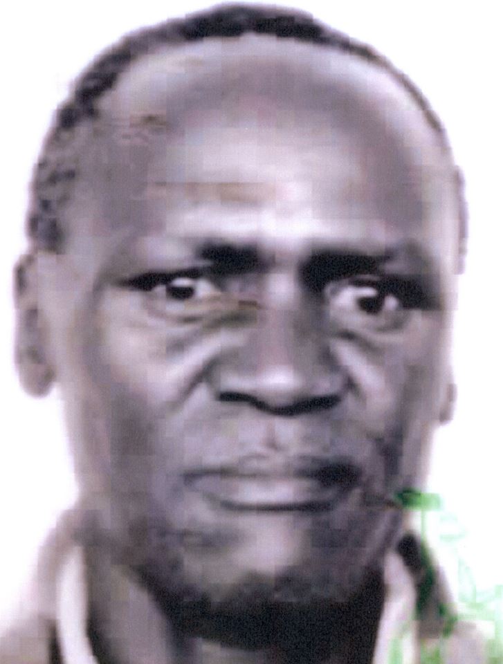 Missing person , 71-year-old Okaeng Willem Ditire from Kgomotso