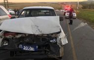 Fortunate escape from injury in road crash close to Lanseria