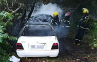 The driver of a car was burnt beyond recognition in Birdswood, Richards Bay