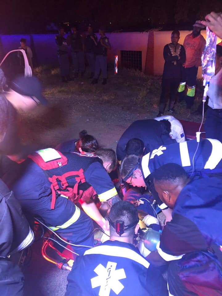 Pedestrian seriously injured in road crash in Sunninghill