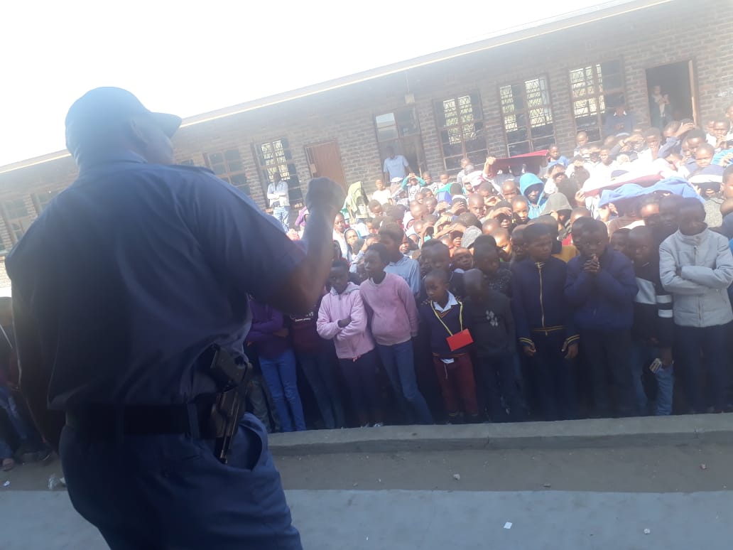 The Provincial Commissioner taking a lead in the #SchoolSafety programs in Limpopo