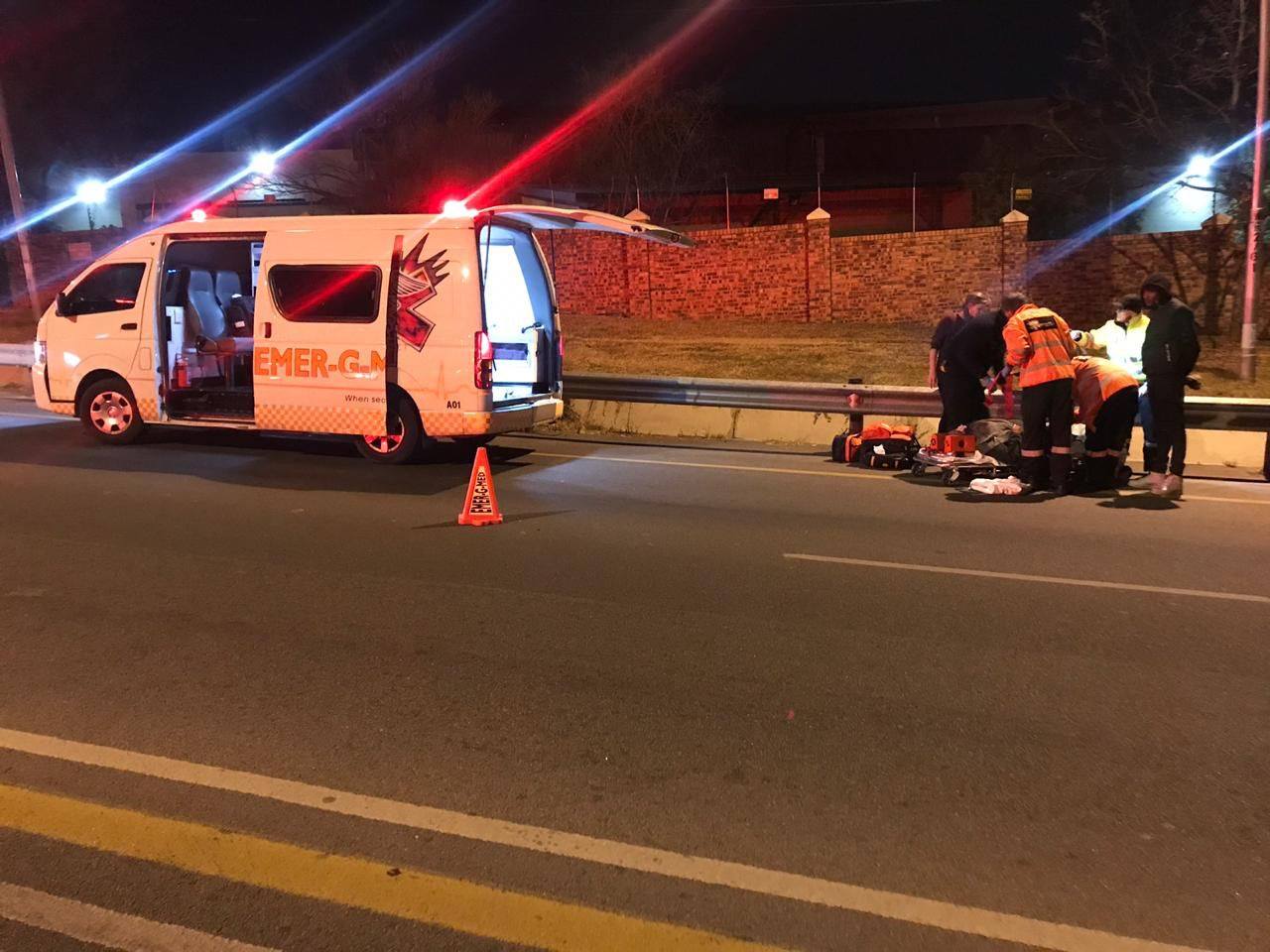 One injured in road crash in Paulshof