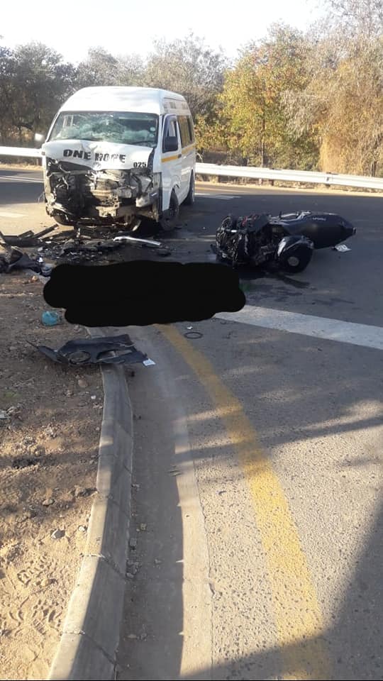 Biker killed in collision at intersection south of Selati Bridge in Limpopo