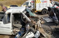 One man is in a critical condition following a head-on collision on Summit Road in Centurion