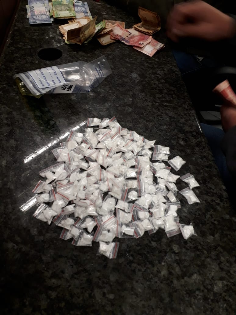 A 21-years-old man busted with drugs to the value of R35 000 in Eersterust